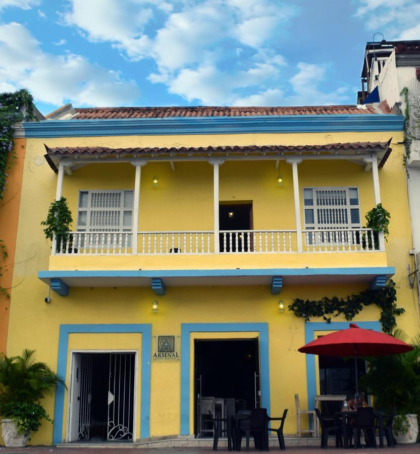 El Arsenal Hostel Boutique Cartagena Exteriér fotografie